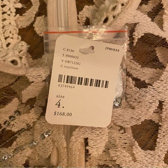 Free People North Star Sequined Mini Dress Size: 4 NWT - Picture 5 of 8